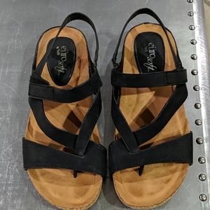 Eurosoft Black Sandals